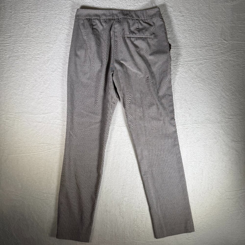 Zara Basic Collection Black White Houndstooth Ruf… - image 2